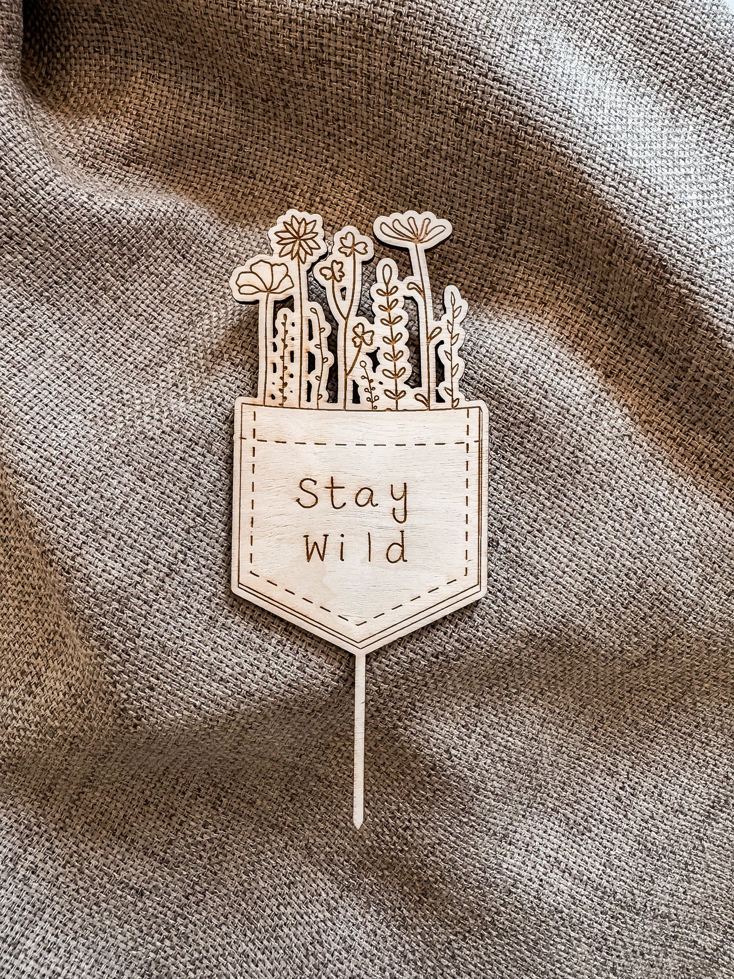 STAY WILD (2stk minitoppere)